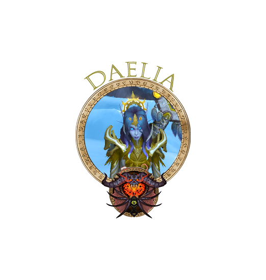 Daelia badge